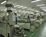 從日本、德國、臺灣等引進大量先進自動化生產設備與檢測設備，擁有多條流水線，生產周期短，最快一周交貨；